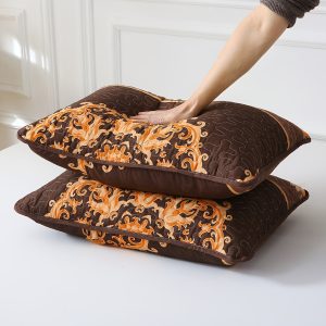 Ultra Soft Quilt Pillowcases, Printed Pillow Covers Queen Size Set Of 2, Pillow Cases Queen, Gifts, 20x26 Inches - Comfy Cozy Machine Washable Pillow Protectors