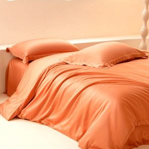 3pcs Cool Naked Sleeping Simple Monochrome Quilt Cover Set 1pc Duvet Cover + 2pcs Pillowcases, 150gu002Fm2, 600tc, High Weight Quilt Cover, Multi-color Comfortable Soft Quilt Cover Set, Spring and Summer Quilt Cover Pillowcase, Quilt Cover Pillowcases